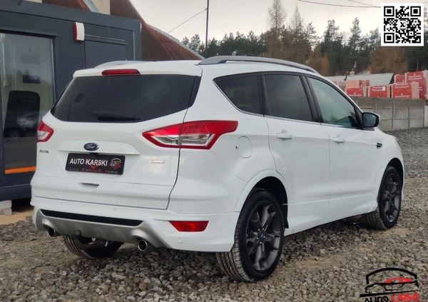 Ford Kuga cena 57200 przebieg: 192000, rok produkcji 2015 z Lubsko małe 781